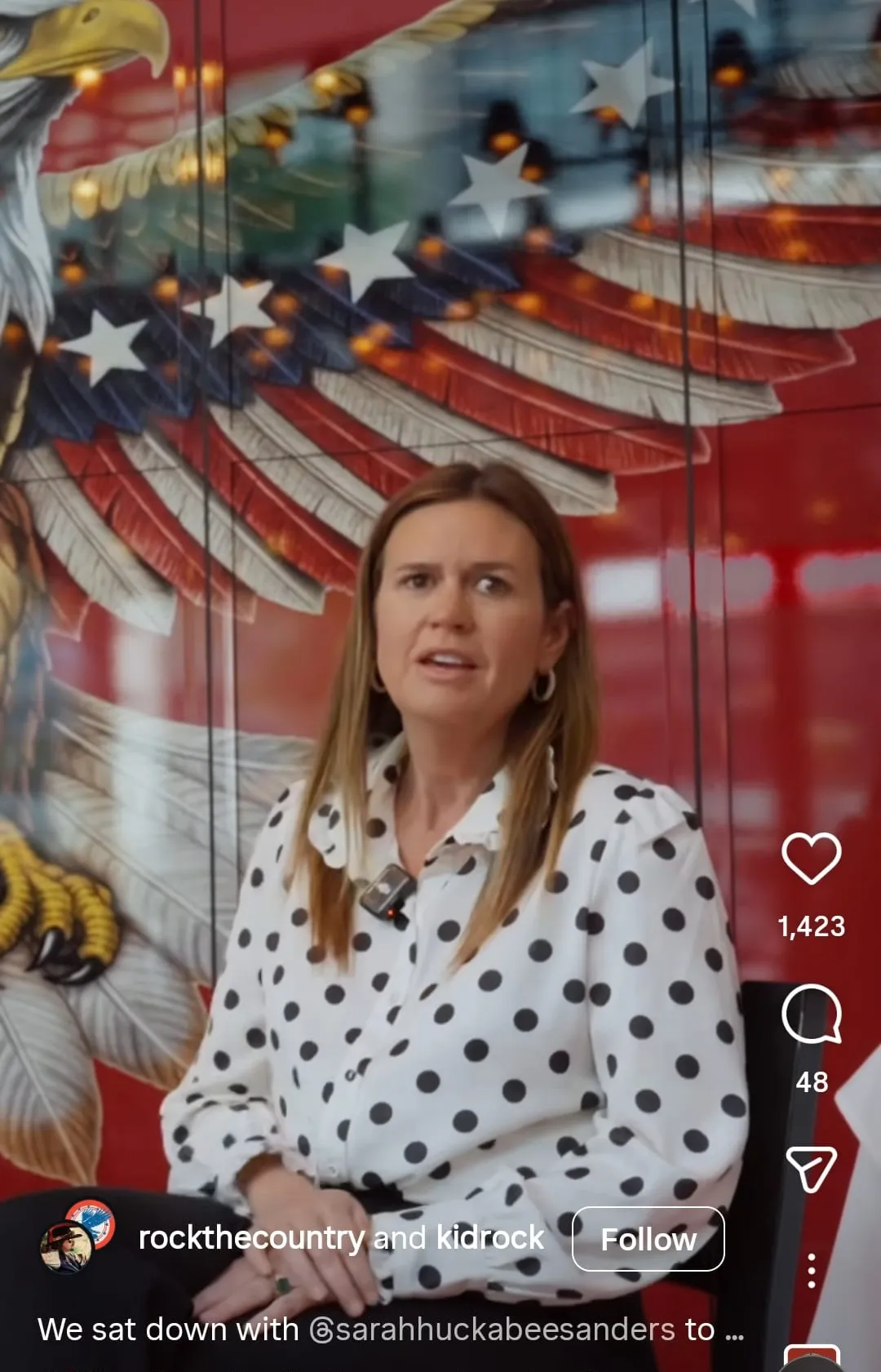 A Look At Sarah Sanders' and Kid Rock's Friendship