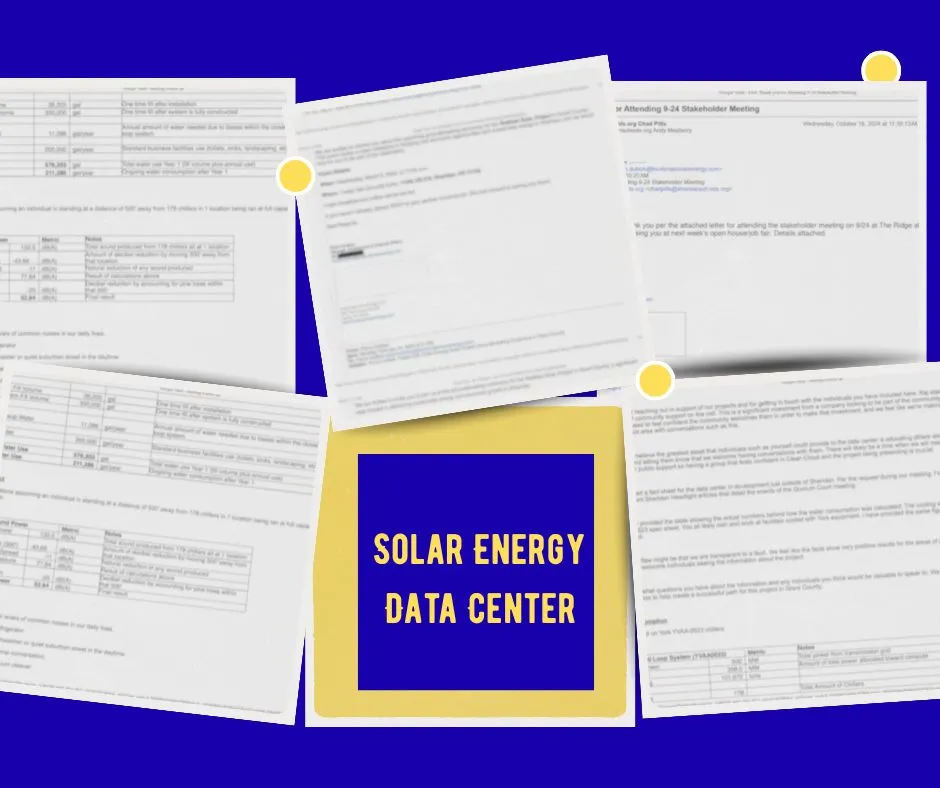 Exclusive Investigation: FOIA To Sheridan School District Shows Connections To Data, Solar Projects